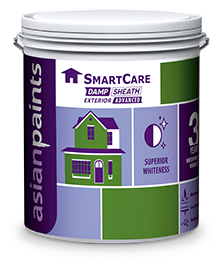 Asian Paints Smartcare Damp Sheath Exterior Advanced price 1 ltr, 20 litre price, colours shades, 10 4 colors